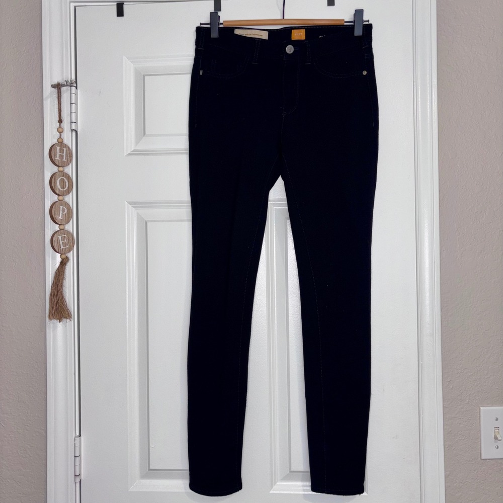 Anthropology Pilcro and The Letterpress Modern Butter Comfy Skinny Pants Sz 27